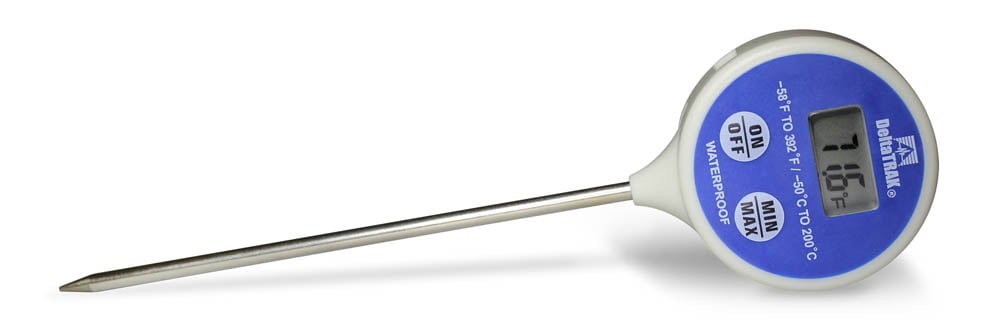 FlashCheck® Certified Waterproof Digital Lollipop, Min/Max Probe Thermometer,  Model 11049 - DeltaTrak