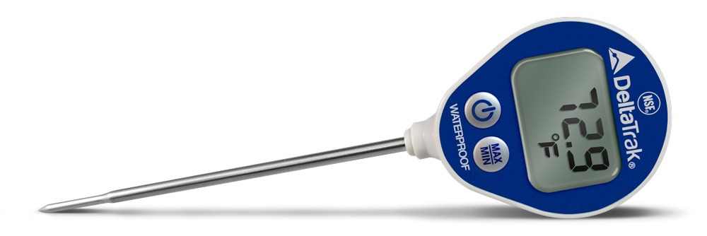 DeltaTrak 11063 FlashCheck Jumbo Display Auto-Cal Needle Probe Thermometer  700779110633