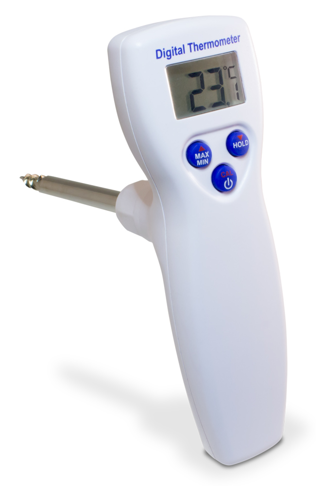 FlashCheck® Ruggedized Screw Tip Digital Thermometer, Model 11055 -  DeltaTrak