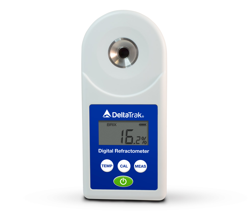 Digital Brix Meter Sugar Refractometer, Model 12221 - DeltaTrak