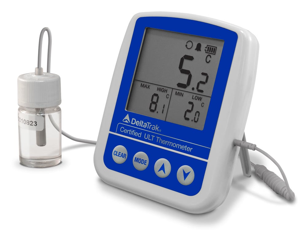 DeltaTrak 12238-01 FlashCheck Certified Min-Max Alarm Thermometer New