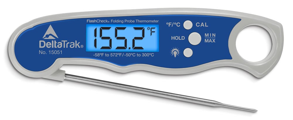 Digital Fridge Thermometer with Alarm, Probe and Max Min Feature
