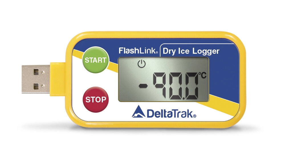 FlashLink® Dry Ice -90°C USB PDF In-Transit Logger, Model 40801