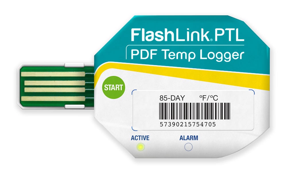 FlashLink® PTL PDF Temperature Logger