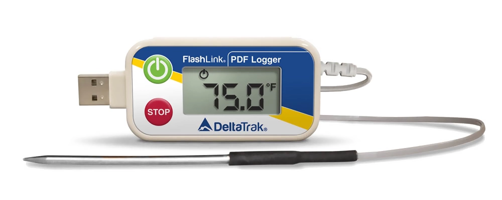 FlashLink®Reusable USB Data Logger with External Probe,