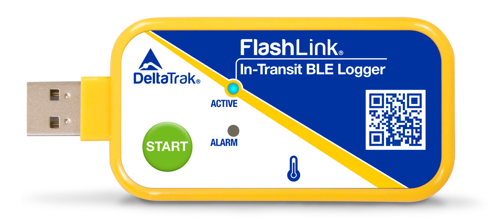 FlashLink® In-Transit BLE Temperature and Humidity Logger